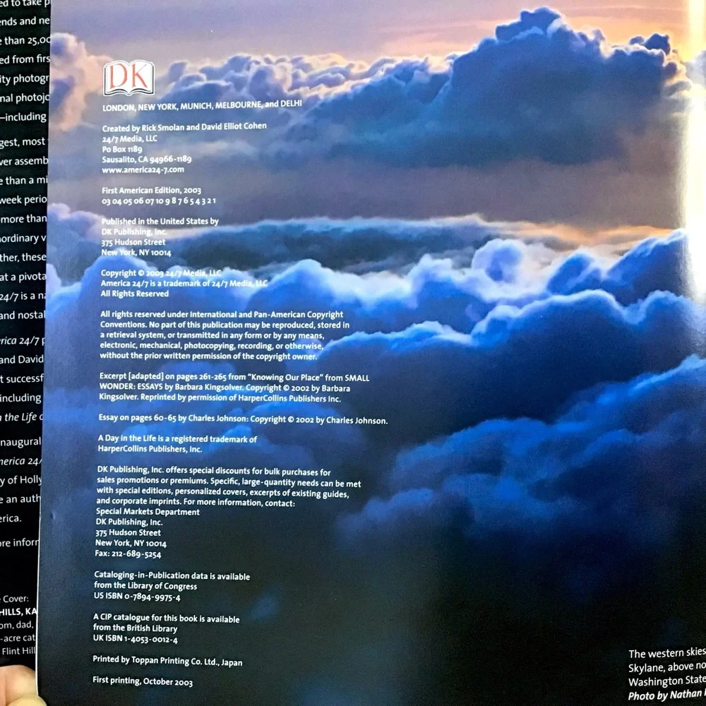 America 24/7 Hardcover Coffee Table Book DK Publishing Photography Images Life